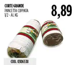 Carico Cash & Carry Corte grande pancetta coppata offerta