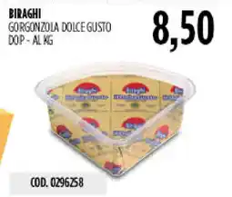 Carico Cash & Carry Biraghi gorgonzola dolce gusto dop offerta