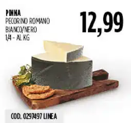 Carico Cash & Carry Pinna pecorino romano bianco/nero offerta