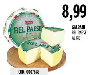 Carico Cash & Carry Galbani bel paese offerta