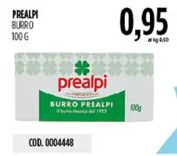 Carico Cash & Carry Prealpi burro offerta