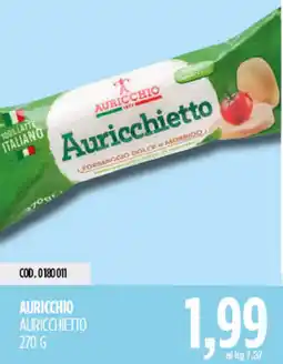 Carico Cash & Carry Auricchio auricchietto offerta
