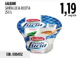 Carico Cash & Carry Galbani santa lucia ricotta offerta