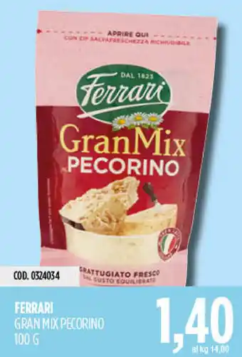 Carico Cash & Carry Ferrari gran mix pecorino offerta