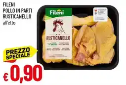 IperFamila Fileni pollo in parti rusticanello offerta