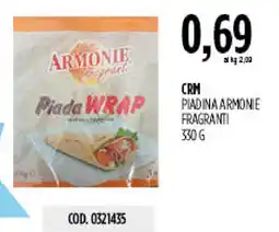 Carico Cash & Carry CRM Piadina armonie fragranti offerta