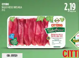 Carico Cash & Carry Citterio taglio fresco bresaola offerta