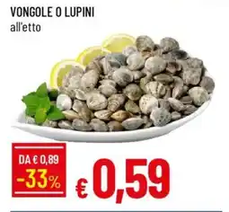 IperFamila Vongole o lupini offerta