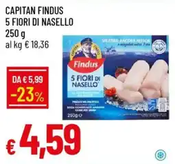 IperFamila Capitan findus 5 fiori di nasello offerta