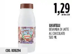 Carico Cash & Carry Locatelli bevanda di latte al cioccolato offerta
