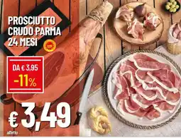 IperFamila Prosciutto crudo parma 24 mesi offerta