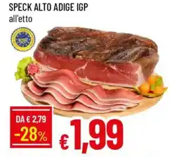 IperFamila Speck alto adige igp offerta