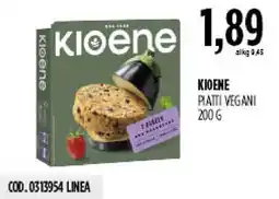Carico Cash & Carry Kioene piatti vegani offerta