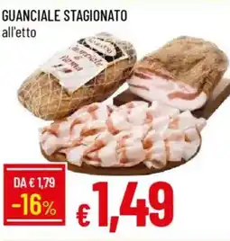 IperFamila Guanciale stagionato offerta