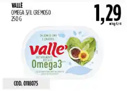 Carico Cash & Carry Vallè omega 3/il cremoso offerta