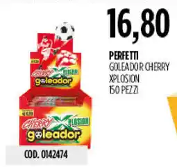 Carico Cash & Carry Perfetti goleador cherry xplosion offerta