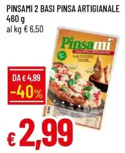 IperFamila Pinsami 2 basi pinsa artigianale offerta