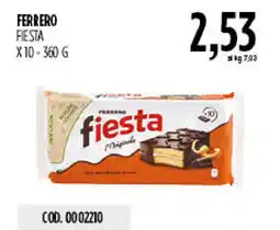 Carico Cash & Carry Ferrero fiesta offerta