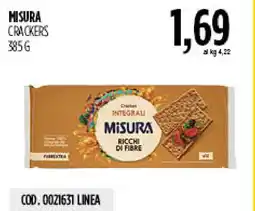 Carico Cash & Carry Misura crackers offerta