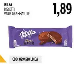 Carico Cash & Carry Milka biscotti offerta