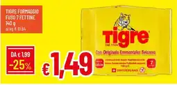 IperFamila Tigre formaggio fuso 7 fettine offerta