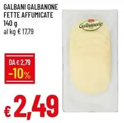 IperFamila Galbani galbanone fette affumicate offerta