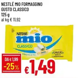 IperFamila Nestlé mio formaggino gusto classico offerta