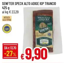 IperFamila Senfter speck alto adige igp trancio offerta