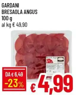 IperFamila Gardani bresaola angus offerta