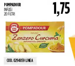 Carico Cash & Carry Pompadour infusi offerta
