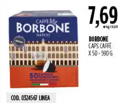 Carico Cash & Carry Borbone caps caffè offerta