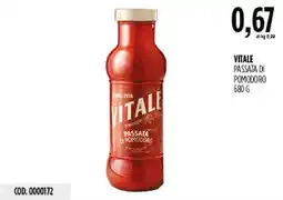 Carico Cash & Carry Vitale passata di pomodoro offerta