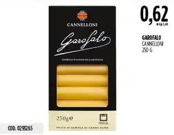 Carico Cash & Carry Garofalo cannelloni offerta