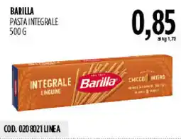 Carico Cash & Carry Barilla pasta integrale offerta