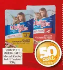Supermercato Fratelli Scotto Straccetti MIGLIOR GATTO offerta