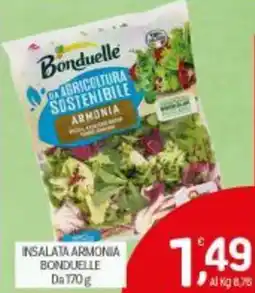 Supermercato Fratelli Scotto Insalata armonia BONDUELLE offerta
