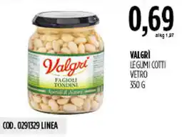Carico Cash & Carry Valgrì legumi cotti vetro offerta