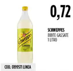 Carico Cash & Carry Schweppes bibite gassate offerta
