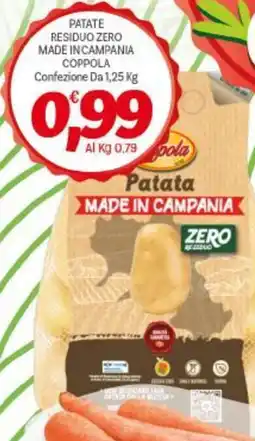 Supermercato Fratelli Scotto Patate residuo zero made in campania COPPOLA offerta