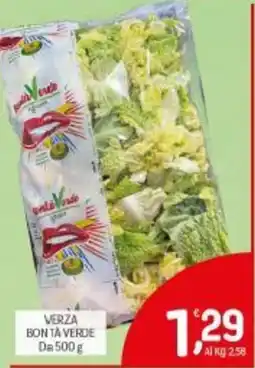 Supermercato Fratelli Scotto Verza BONTÀ VERDE offerta