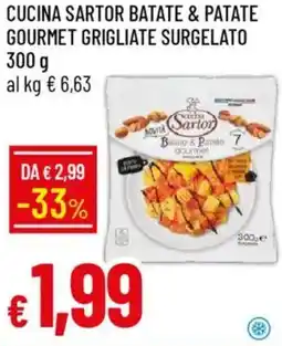 IperFamila Cucina sartor batate & patate gourmet grigliate surgelato offerta