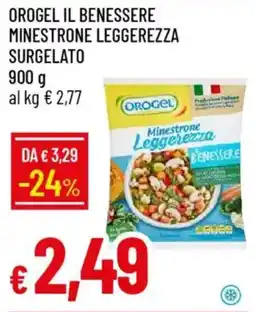IperFamila Orogel il benessere minestrone leggerezza surgelato offerta