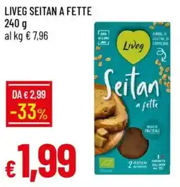 IperFamila Liveg seitan a fette offerta