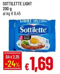 IperFamila Sottilette light offerta