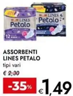Bennet Assorbenti lines petalo offerta