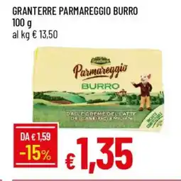 IperFamila Granterre parmareggio burro offerta
