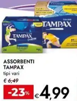 Bennet Assorbenti tampax offerta