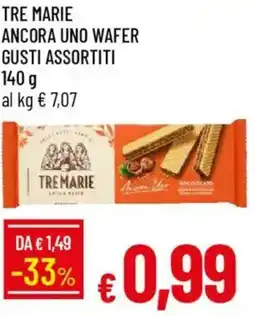 IperFamila Tre marie ancora uno wafer offerta