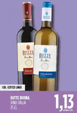Carico Cash & Carry Botte buona vino italia offerta