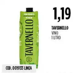 Carico Cash & Carry Tavernello vino offerta